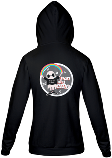 Nome do produto Moletom de ziper Pan e Emo