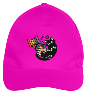 Nome do produto Boné de Brim Flag Cat