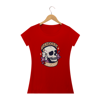 Nome do produto Baby Look Gender is Dead