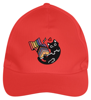 Nome do produto Boné de Brim Flag Cat