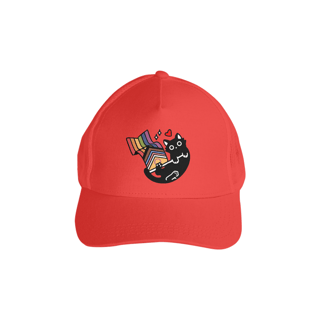 Nome do produto Boné de tela Flag Cat