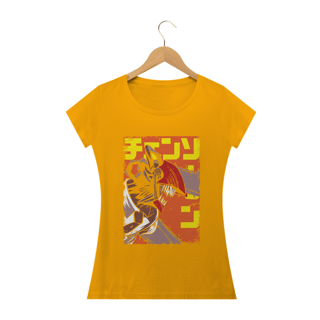 Nome do produto Camiseta Feminina Chainsaw Man 