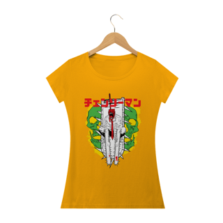 Nome do produto Camiseta Feminina Chainsaw Man 