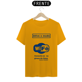 Nome do produto Camiseta masculina Wi fé