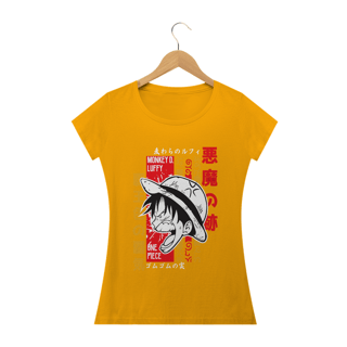 Nome do produto Camiseta feminina Luffy