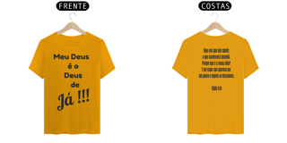 Nome do produto Camiseta Gospel Deus de já 