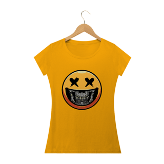 Nome do produto Camiseta feminina Sorria