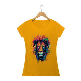 Nome do produto Camiseta feminina baby long Lion