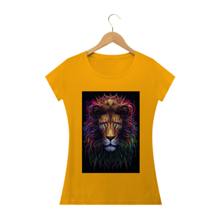 Nome do produto Camiseta feminina baby long Leão