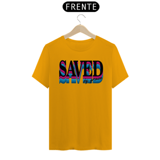 Nome do produto Camiseta masculina Salvo pela Graça
