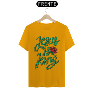 Nome do produto Camiseta masculina Jesus é Rei
