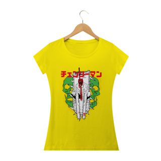 Nome do produto Camiseta Feminina Chainsaw Man 