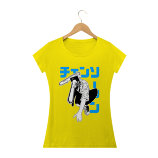 Nome do produto Camiseta Feminina Chainsaw Man 