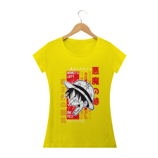 Nome do produto Camiseta feminina Luffy