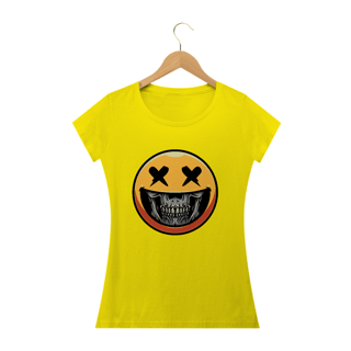 Nome do produto Camiseta feminina Sorria