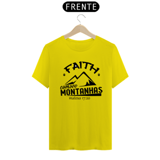 Nome do produto Camiseta masculina Fé