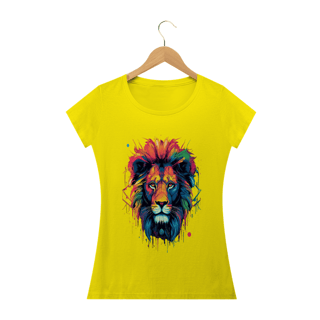 Nome do produto Camiseta feminina baby long Lion