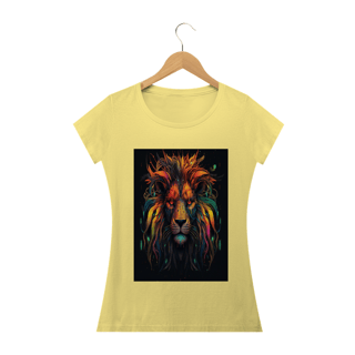 Nome do produto Camiseta feminina baby long Leão