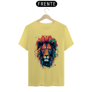 Nome do produto Camiseta masculina estonada Leão