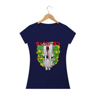 Nome do produto Camiseta Feminina Chainsaw Man 