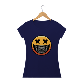 Nome do produto Camiseta feminina Sorria