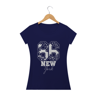 Nome do produto Camiseta feminina baby long NY