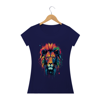 Nome do produto Camiseta feminina baby long Lion
