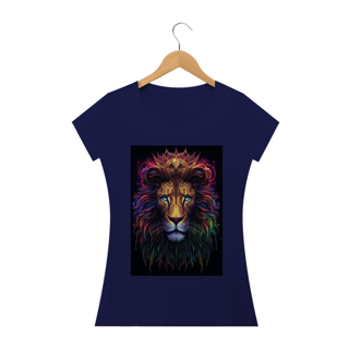 Nome do produto Camiseta feminina baby long Leão