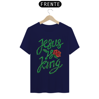 Nome do produto Camiseta masculina Jesus é Rei