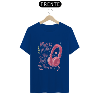 Nome do produto Camiseta masculina music