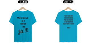 Nome do produto Camiseta Gospel Deus de já 