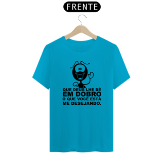 Nome do produto Camiseta masculina Deus lhe dê em dobro