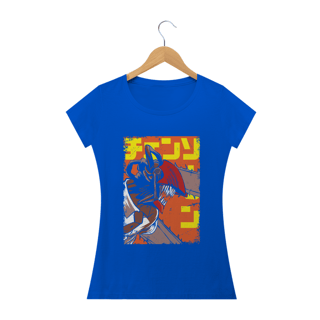 Nome do produto Camiseta Feminina Chainsaw Man 