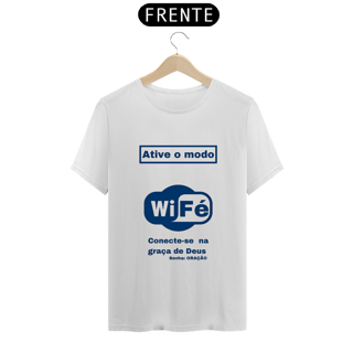 Camiseta masculina Wi fé