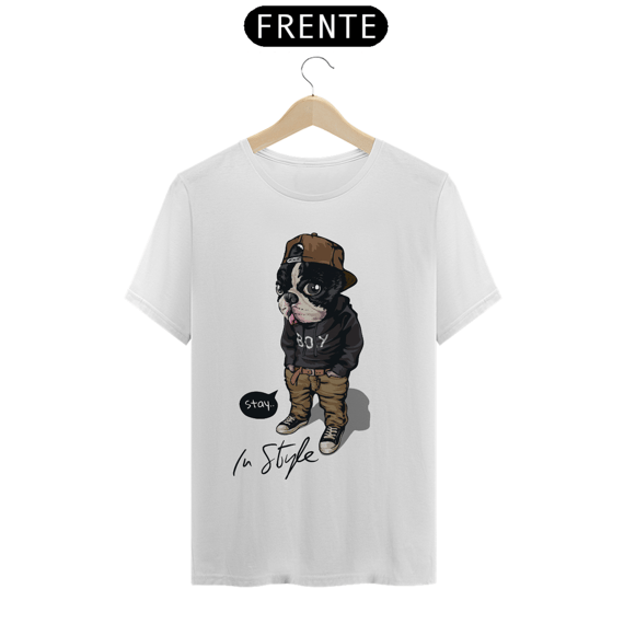 Camiseta masculina Stay