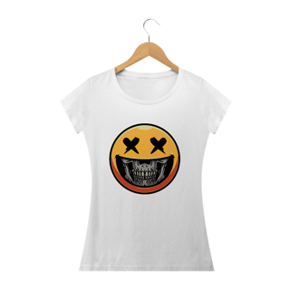 Nome do produto Camiseta feminina Sorria