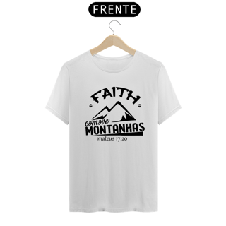 Camiseta masculina Fé
