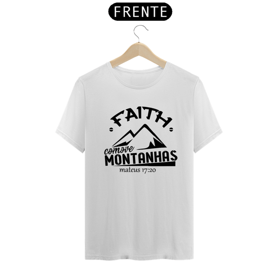 Camiseta masculina Fé