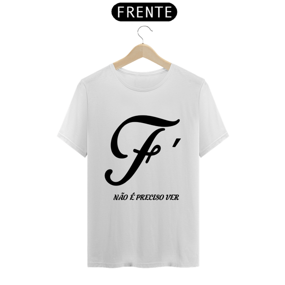 Camiseta masculina Fé