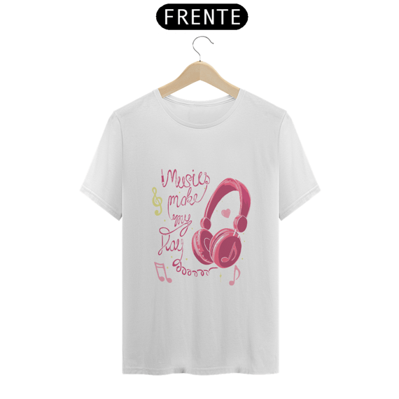 Camiseta masculina music