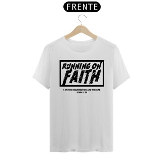 Nome do produto Camiseta masculina Correndo na fé