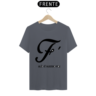 Nome do produto Camiseta masculina Fé