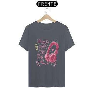 Nome do produto Camiseta masculina music