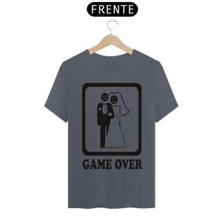 Nome do produto Camiseta masculina Game Over