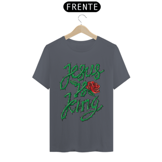 Nome do produto Camiseta masculina Jesus é Rei
