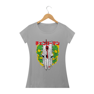 Nome do produto Camiseta Feminina Chainsaw Man 