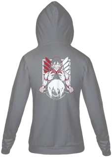Nome do produto Casaco moletom Attack on Titan 