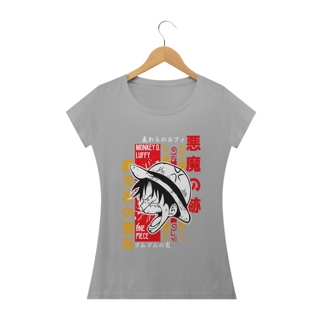 Nome do produto Camiseta feminina Luffy