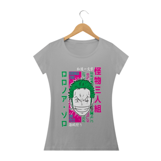 Nome do produto Camiseta feminina Roronoa Zoro