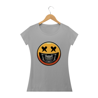 Nome do produto Camiseta feminina Sorria
